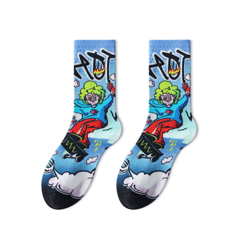 Urban Graffiti Sock