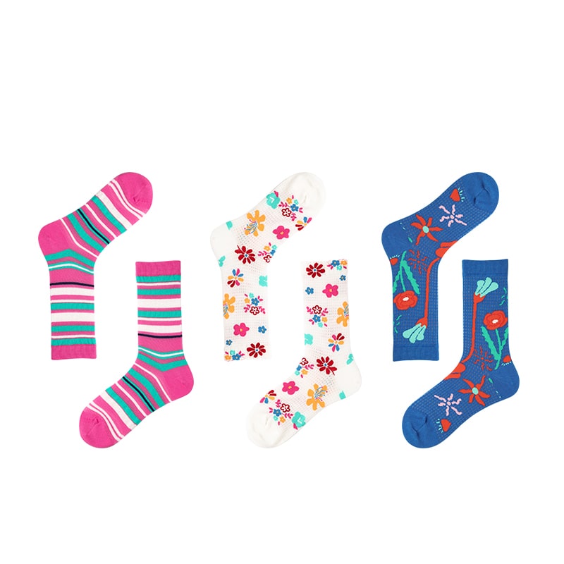 Begonia Sunlit Socks Set